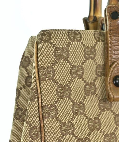 Gucci GG Canvas Handbag Bamboo Beige — view 6