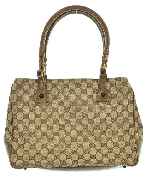 Gucci GG Canvas Handbag Bamboo Beige — view 2