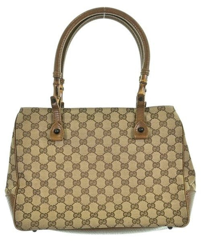 Gucci GG Canvas Handbag Bamboo Beige — view 2