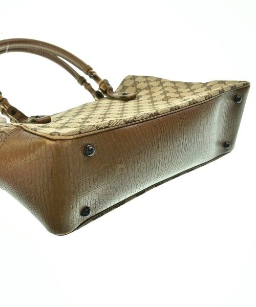 Gucci GG Canvas Handbag Bamboo Beige — view 8