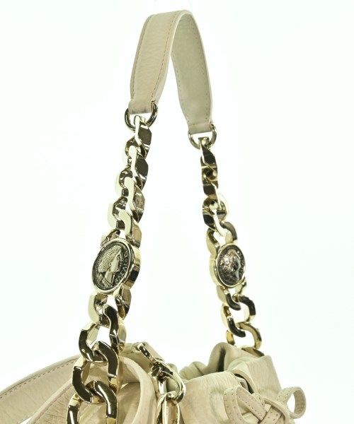 Bvlgari Leather 2-Way Shoulder Bag Ivory — view 6