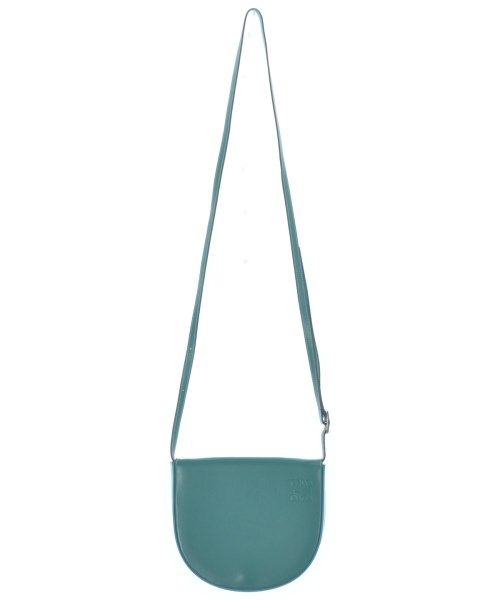 Loewe Heel Leather Shoulder Bag Green — view 3