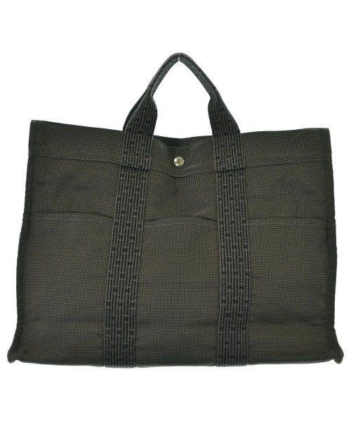 Hermes Herline MM Tote Bag Gray — view 2