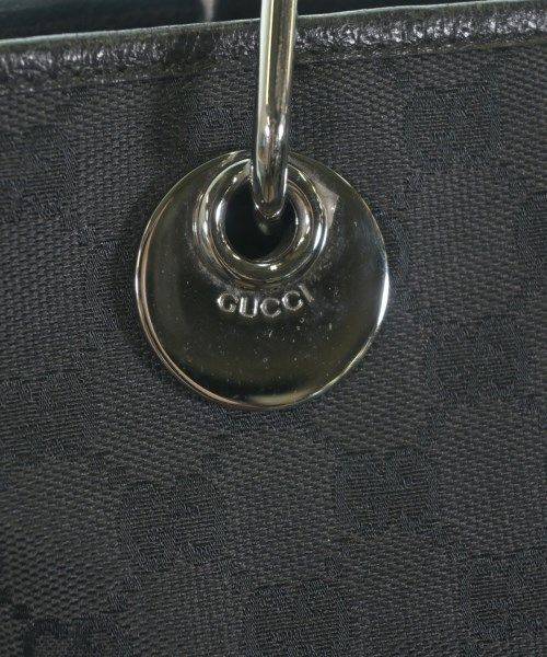 Gucci GG Canvas Tote Bag Black — view 7