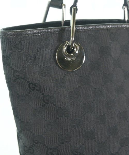 Gucci GG Canvas Tote Bag Black — view 6