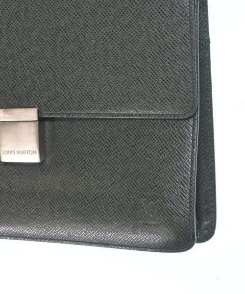 Louis Vuitton Taiga Selenga Ardoise Clutch Black — view 7