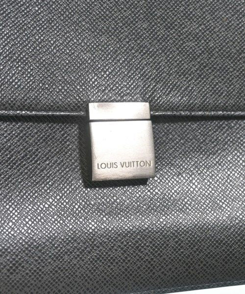 Louis Vuitton Taiga Selenga Ardoise Clutch Black — view 6