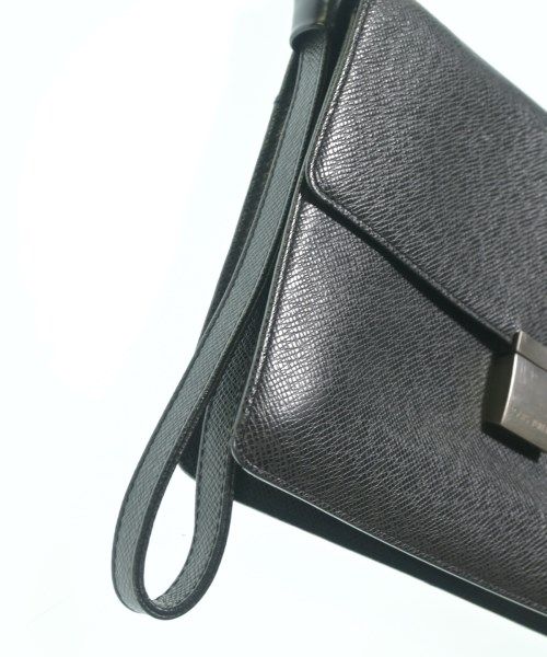 Louis Vuitton Taiga Selenga Ardoise Clutch Black — view 5