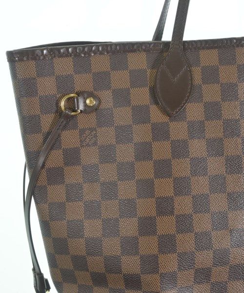 Louis Vuitton Damier Neverfull MM Tote Bag Brown — view 6