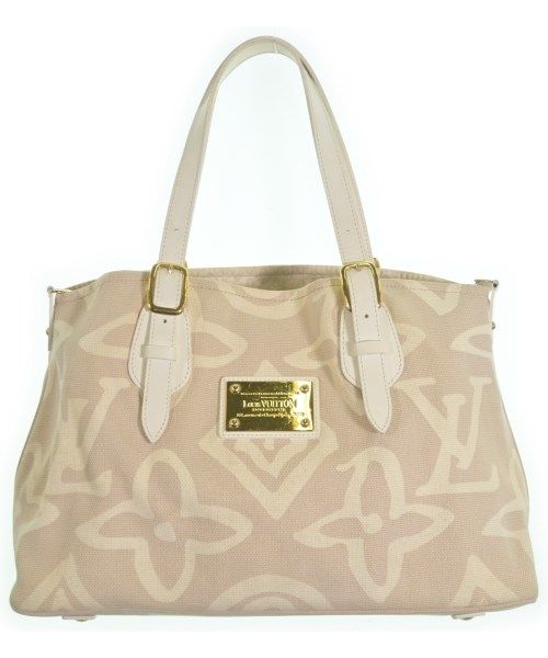 Louis Vuitton Cruise Line Tahitienne PM Tote Bag Ivory