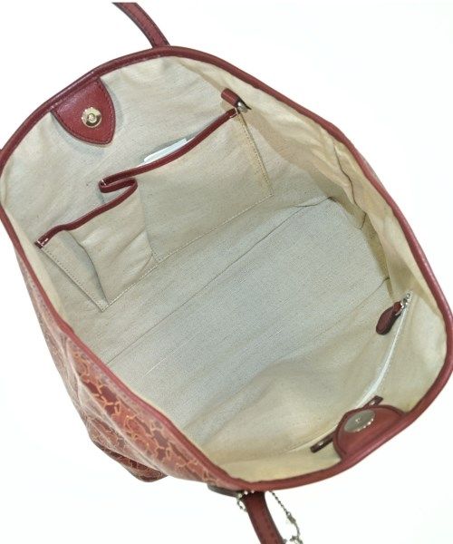 Celine Sulky Pattern Tote Bag Red — view 3