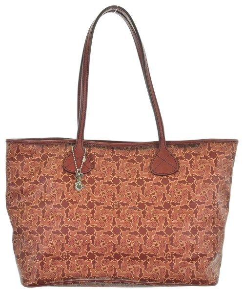 Celine Sulky Pattern Tote Bag Red
