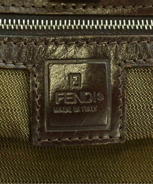 Fendi Zucca Pattern Tote Bag Brown — view 3