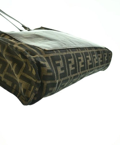 Fendi Zucca Pattern Tote Bag Brown — view 8