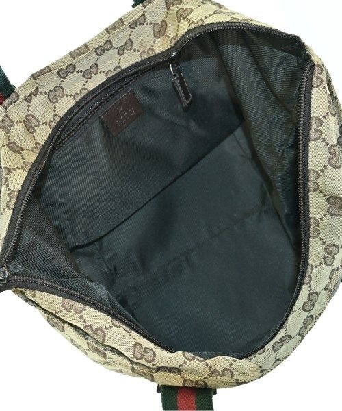 Gucci Nylon Handbag Sherry Line Beige — view 4
