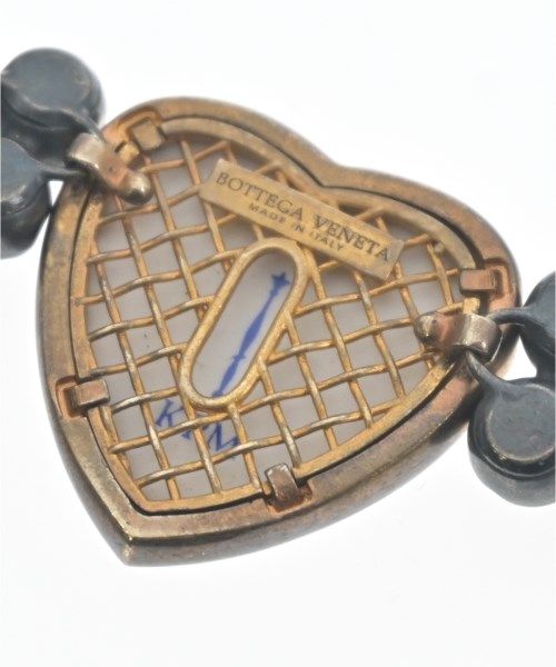 Bottega Veneta Necklace Sterling Silver 925 Gold — view 4