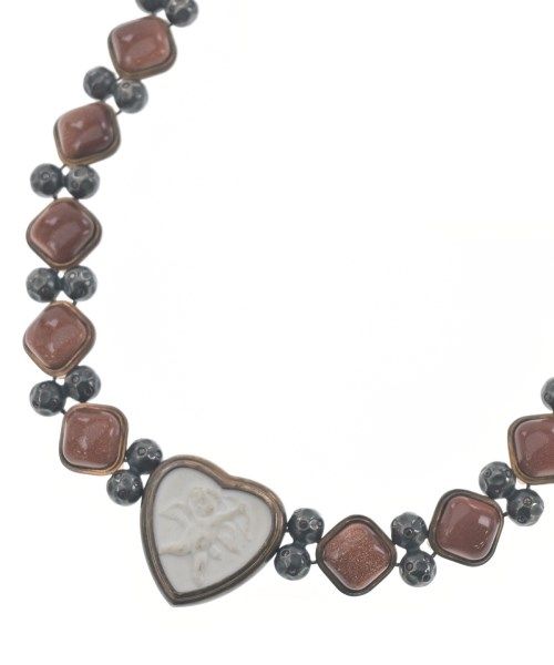 Bottega Veneta Necklace Sterling Silver 925 Gold — view 2