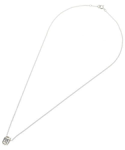 Tiffany & Co Open Atlas Circle Pendant Necklace Sterling Silver 925 — view 2