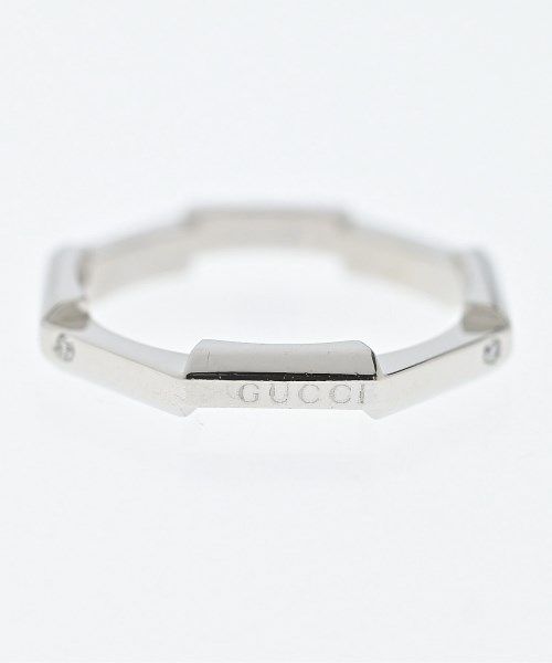 Gucci Link to Love Diamond Ring Pt950 Platinum — view 2