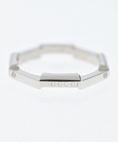 Gucci Link to Love Diamond Ring Pt950 Platinum — view 2