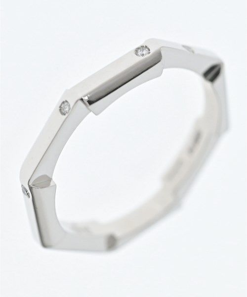Gucci Link to Love Diamond Ring Pt950 Platinum — view 3