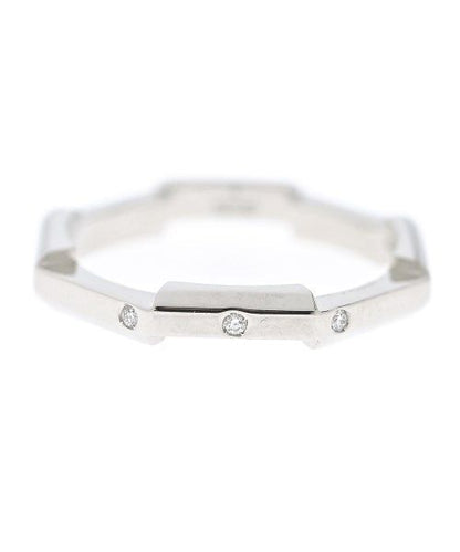 Gucci Link to Love Diamond Ring Pt950 Platinum