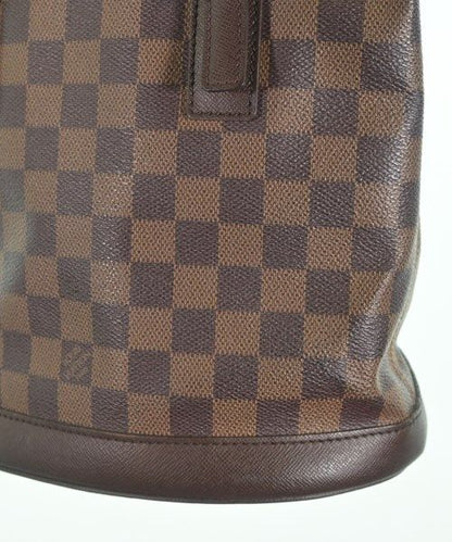 Louis Vuitton Damier Marais Handbag Bucket Bag Brown — view 7