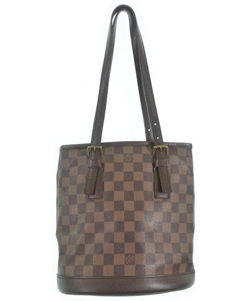 Louis Vuitton Damier Marais Handbag Bucket Bag Brown