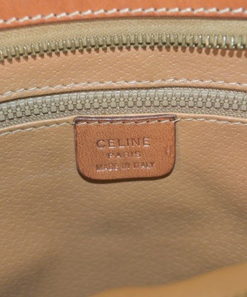 Celine Macadam Pattern Clutch Bag Brown — view 4