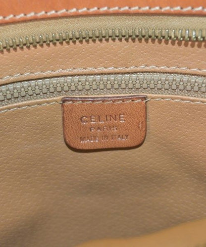 Celine Macadam Pattern Clutch Bag Brown — view 4