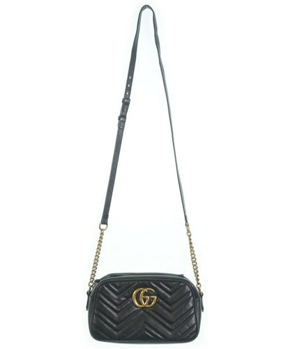 Gucci GG Marmont Shoulder Bag Black — view 3