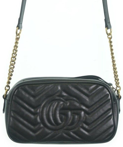 Gucci GG Marmont Shoulder Bag Black — view 2