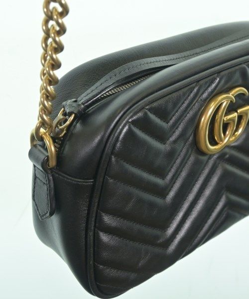 Gucci GG Marmont Shoulder Bag Black — view 7