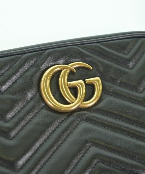 Gucci GG Marmont Shoulder Bag Black — view 8