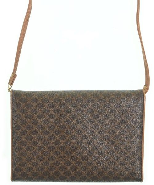 Celine Macadam Pattern Shoulder Bag Brown — view 2