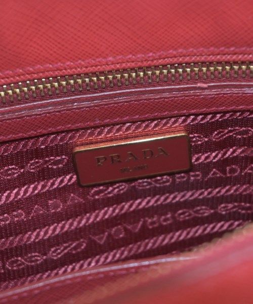Prada Saffiano Galleria 2-Way Handbag Red — view 5