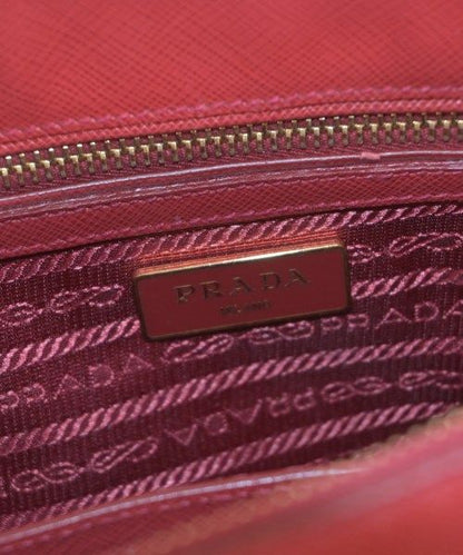 Prada Saffiano Galleria 2-Way Handbag Red — view 5