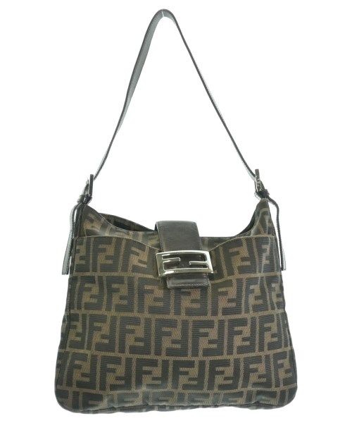 Fendi Zucca Pattern One Shoulder Bag Brown — view 3