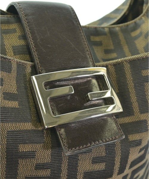 Fendi Zucca Pattern One Shoulder Bag Brown — view 7