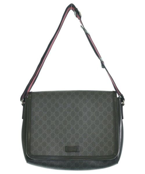 Gucci GG Supreme Shoulder Bag Black — view 3