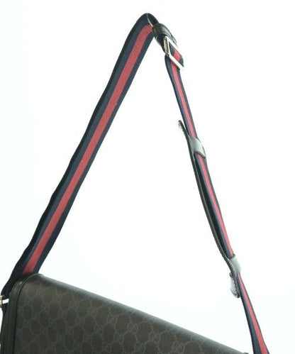 Gucci GG Supreme Shoulder Bag Black — view 6