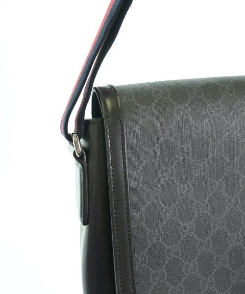 Gucci GG Supreme Shoulder Bag Black — view 7