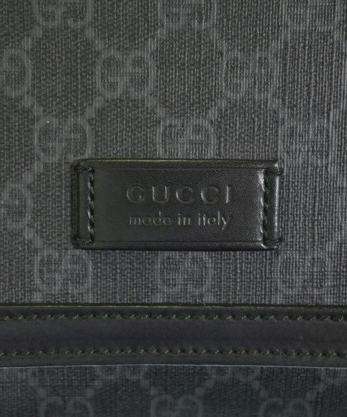 Gucci GG Supreme Shoulder Bag Black — view 5