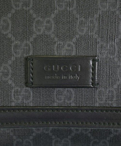 Gucci GG Supreme Shoulder Bag Black — view 5