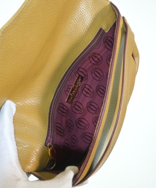 Cartier Must Line Clutch Bag Yellow — view 3