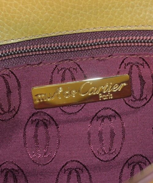 Cartier Must Line Clutch Bag Yellow — view 4