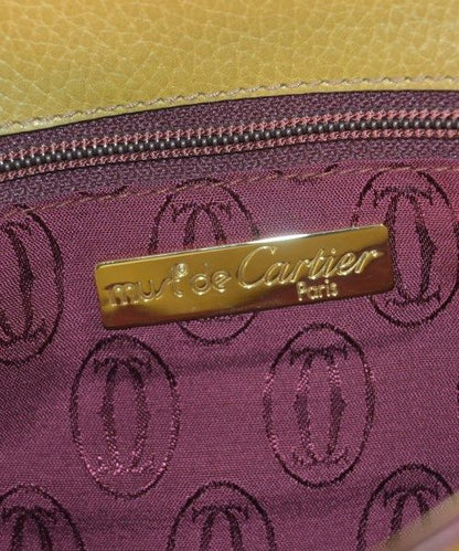 Cartier Must Line Clutch Bag Yellow — view 4