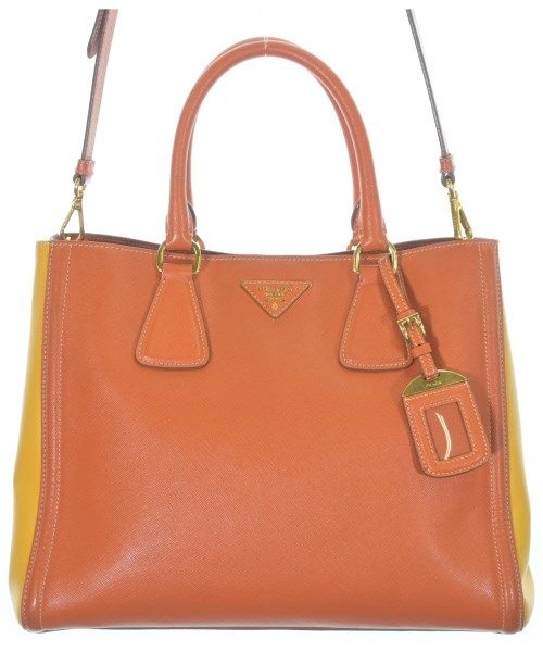 Prada Galleria 2-Way Handbag Brown