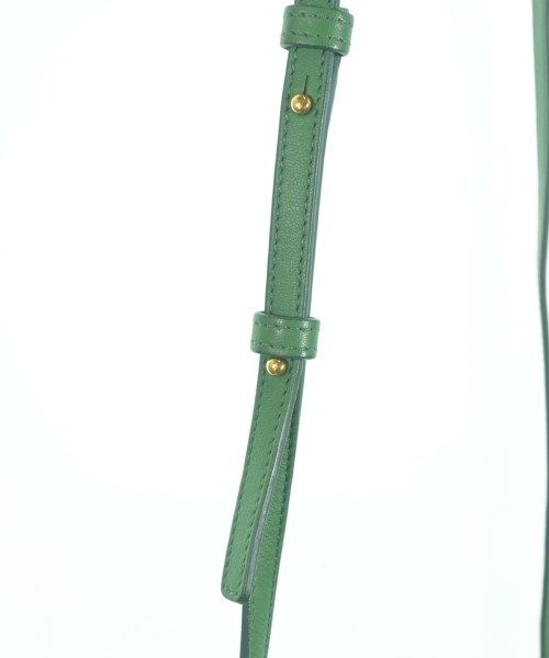 Celine Trio Small Leather Shoulder Bag Green — view 7