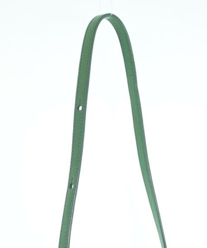 Celine Trio Small Leather Shoulder Bag Green — view 6